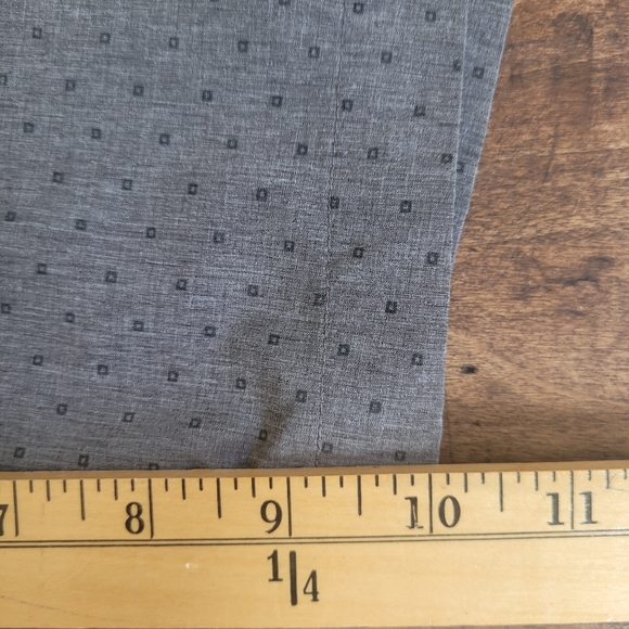 FootJoy Golf Shorts Men's sz 36 Grey Micro Square Design Activewear/Athleisure - Picture 10 of 11